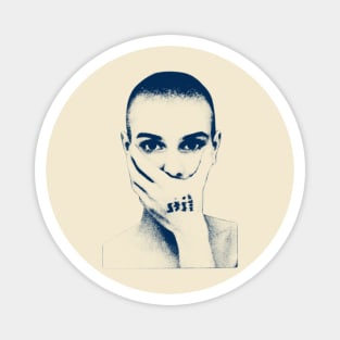 Sinead O'Connor - Blue Vintage Magnet